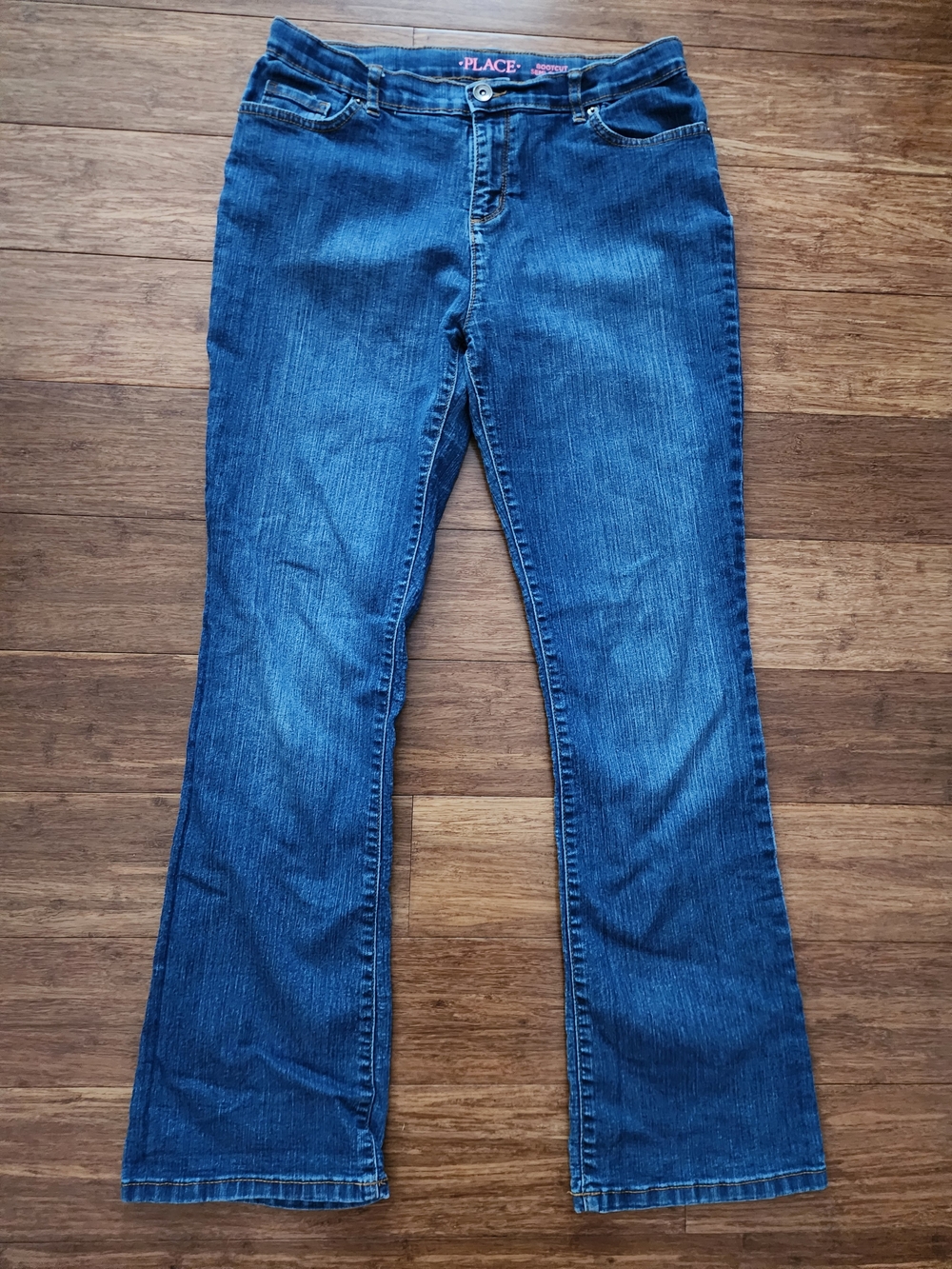 The Children's Place Girl's Bootcut Flare Jeans, Size 18